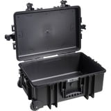 B&W Typ 6700, Koffer schwarz, herausnehmbarer, gepolsterter Koffereinsatz aus Gewebematerial 