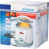 Bomann Fondue-Fritteuse FFR 1290 CB  weiß/hellgrau
