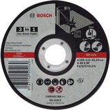 Bosch 3-in-1-Trennscheibe, Ø 125mm Bohrung 22,23mm, A 46 S BF, gekröpft