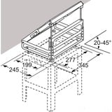 Bosch Adapter für Dachschrägen DHZ1241 vorne / hinten