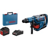 Bosch Akku-Bohrhammer BITURBO GBH 18V-45 C Professional blau/schwarz, 2x Akku ProCORE18V 12,0Ah, Bluetooth Modul