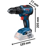 Bosch Akku-Schlagbohrschrauber GSB 18V-55 Professional, 18Volt, Schlagbohrmaschine blau/schwarz, 2x Li-Ion Akku ProCORE18V 4,0Ah, L-BOXX