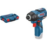 Bosch Akku-Schlagschrauber GDR 12V-110 Professional solo, 12Volt blau/schwarz, ohne Akku und Ladegerät, in L-BOXX