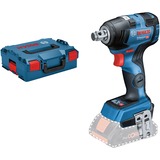 Bosch Akku-Schlagschrauber GDS 18V-200 C Professional solo, 18 Volt blau/schwarz, ohne Akku und Ladegerät, in L-BOXX