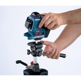 Bosch Baustativ BT250 Professional, Stative und Stativzubehör silber/blau, 1/4"-Stativgewinde