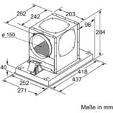 Bosch CleanAirPlus Umluftmodul DIZ1JC5C6, Umrüst-Set silber