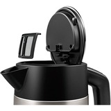 Bosch DesignLine TWK4P440, Wasserkocher edelstahl/schwarz, 1,7 Liter