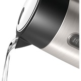 Bosch DesignLine TWK4P440, Wasserkocher edelstahl/schwarz, 1,7 Liter