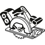 Bosch EXPERT Fibre Cement Kreissägeblatt, Ø 165mm, 4Z Bohrung 20mm, für Akku-Handkreissägen