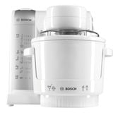 Bosch Eisbereiter-Aufsatz MUZ4EB1, Eismaschine weiß, für Küchenmaschine MUM4