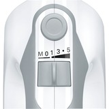 Bosch ErgoMixx standn'bowl MFQ 36460, Handmixer weiß/grau, inkl. Kunststoffrührschüssel