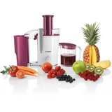 Bosch Home Entsafter VitaJuice 2 beere/weiß, 700 Watt, Saftbehälter 1,25 Liter