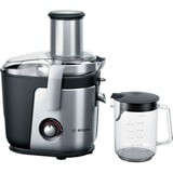 Bosch Home Entsafter VitaJuice 4 silber/schwarz, 1.200 Watt, Saftbehälter 1,5 Liter
