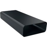 Bosch Home Flachkanalstück HEZ9VDSM2, 1 Meter, Rohr schwarz, gerade, männlich