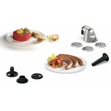 Bosch Home Fleischwolf Hunting Adventure Set, Aufsatz MUZ9HA1 silber/schwarz, für Küchenmaschine OptiMUM