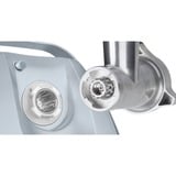 Bosch Home Fleischwolf ProPower MFW45020 weiß/grau, 500 Watt, Wurstfüller- und Kebbe-Aufsatz
