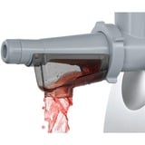 Bosch Home Fleischwolf ProPower MFW68660 silber/schwarz, 800 Watt, Fruchtpressen-, Schnitzler-, Wurstfüller- und Kebbe-Aufsatz
