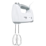Bosch Home Handmixer ErgoMixx standn'bowl MFQ36460 weiß/grau, 450 Watt, mit Schüssel und Geräteständer