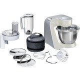 Bosch Home MUM58L20 CreationLine Küchenmaschine silber/grau, 1.000 Watt, Serie 4