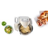 Bosch Home MUM58L20 CreationLine Küchenmaschine silber/grau, 1.000 Watt, Serie 4