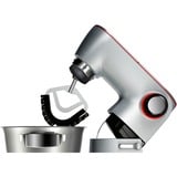 Bosch Home MUM9AX5S00 Küchenmaschine OptiMUM silber, 1.500 Watt, Serie 8, integrierte Waage, Timer, Profi-Patisserie-Set