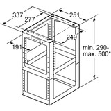 Bosch Home Montageturmverlängerung DHZ1251 500 mm
