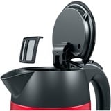 Bosch Home Wasserkocher DesignLine TWK3P424 rot/grau, 1,7 Liter