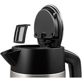 Bosch Home Wasserkocher DesignLine TWK4P440 edelstahl/schwarz, 1,7 Liter