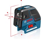Bosch Kombilaser GCL 25 Professional  + BS150 Professional, Kreuzlinienlaser blau/schwarz, Schutztasche