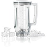 Bosch Mixeraufsatz MUZ5MX1, Kunststoff weiß/transparent, 1,25 Liter, für Küchenmaschine MUM Serie 2, MUM Serie 4, MUM5