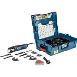 Bosch Multi-Cutter GOP 55-36 Professional, Multifunktions-Werkzeug blau/schwarz, 550 Watt, L-BOXX, inkl. Zubehör