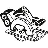 Bosch PRO Wood cordless Kreissägeblatt, Ø 165mm, 48Z Bohrung 15,875mm, für Akku-Handkreissägen