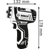 Bosch Professional Akku-Bohrschrauber GSR 12V-15 FC Professional solo, 12Volt blau/schwarz, ohne Akku und Ladegerät
