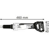 Bosch Professional Akku-Geradschleifer GGS 18V-23 LC Professional solo, 18Volt blau/schwarz, ohne Akku und Ladegerät, in L-BOXX
