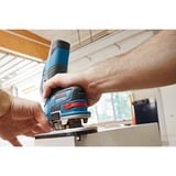 Bosch Professional Akku-Kantenfräse GKF 12V-8 Professional solo, 12Volt, Oberfräse blau/schwarz, ohne Akku und Ladegerät