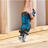 Bosch Professional Akku-Säbelsäge GSA 12V-14 Professional, 12Volt blau/schwarz, 2x Li-Ionen Akku 3,0Ah, in L-BOXX