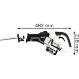 Bosch Professional Akku-Säbelsäge GSA 18V-32 Professional solo, 18Volt blau/schwarz, ohne Akku und Ladegerät