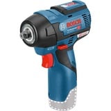 Bosch Professional Akku-Schlagschrauber GDS 12V-115 Professional solo, 12Volt blau/schwarz, ohne Akku und Ladegerät