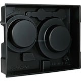 Bosch Professional L-Boxx Einlage für GMF/GOF 1600 CE schwarz, für L-Boxx 374