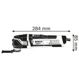 Bosch Professional Multi-Cutter GOP 40-30 Professional, Multifunktions-Werkzeug blau/schwarz, 400 Watt, L-BOXX, inkl. Zubehör