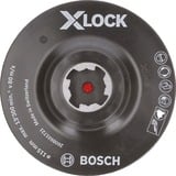 Bosch Professional PRO Backing Pad, X-LOCK Stützteller Klettverschluss, Ø 115mm, Schleifteller für X-LOCK Winkelschleifer