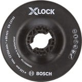 Bosch Professional PRO Backing Pad, X-LOCK Stützteller hart, Ø 125mm, Schleifteller für X-LOCK Winkelschleifer