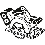 Bosch Professional PRO Wood cordless Kreissägeblatt, Ø 190mm, 60Z Bohrung 30mm, für Akku-Handkreissägen