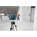 Bosch Professional Rotationslaser GRL 300 HV Professional blau/schwarz, rote Laserlinie und Lotpunkt, mit Halterung WM 4 und Laser-Empfänger LR 1, im Koffer