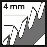 Bosch Professional Stichsägeblatt T 344 D Speed for Wood, 152mm 3 Stück