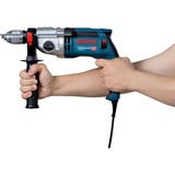 Bosch Schlagbohrmaschine  GSB 24-2 Professional blau/schwarz, L-Case, 1.100 Watt