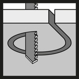 Bosch Stichsägeblatt T 101AO Clean for Wood, 83mm 3 Stück
