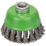 Bosch Topfbürste Heavy for Inox, gezopfter Draht 75mm