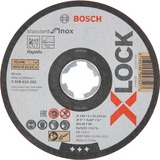 Bosch Trennscheibe X-LOCK Standard for Inox 125mm gerade 10 Stück, 125 x 1 x 22,23mm