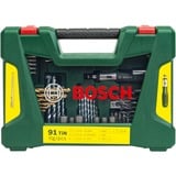 Bosch V-Line TIN Bohrer- / Bit-Set, 91-teilig, Bohrer- & Bit-Satz grün